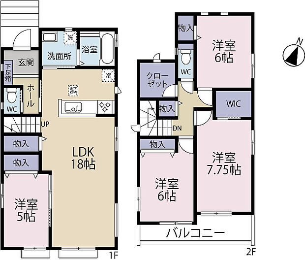 間取り図です