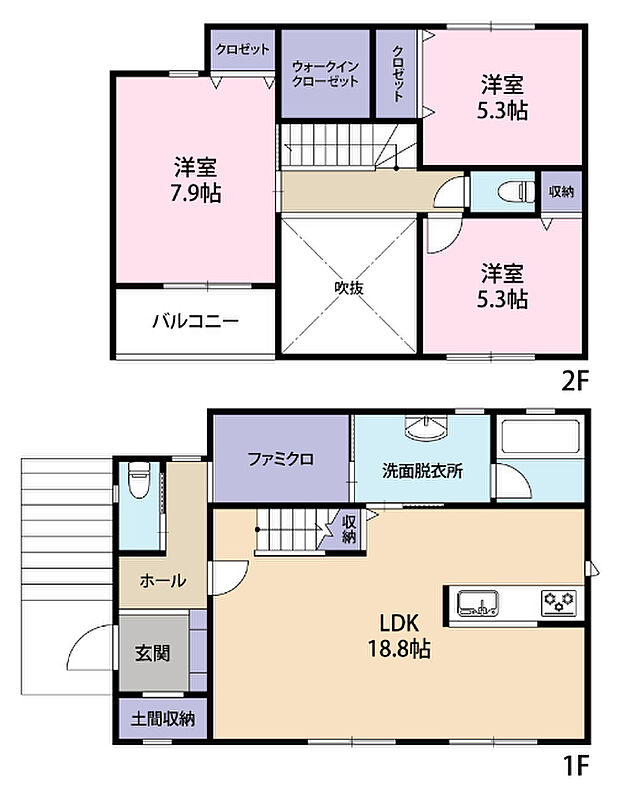 間取り図です