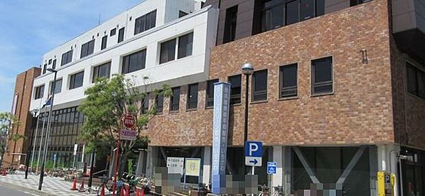 役所「市川市役所行徳支所まで1158m」