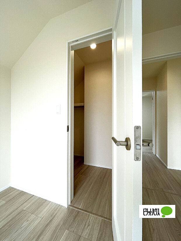 ウォークインクローゼットです