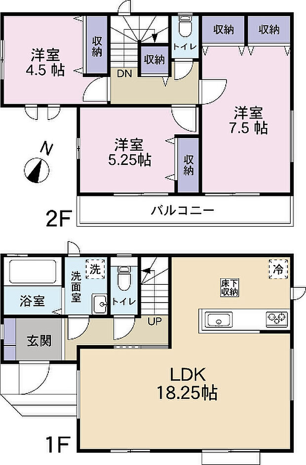 間取り図です