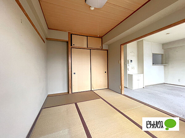 明るい和室です