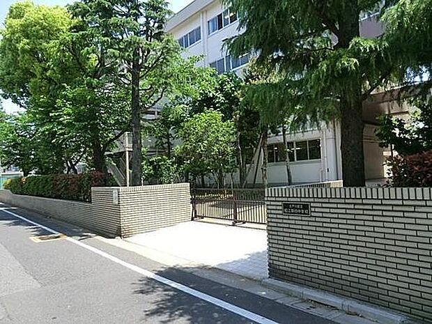中学校「江戸川区立松江第四中学校まで220m」