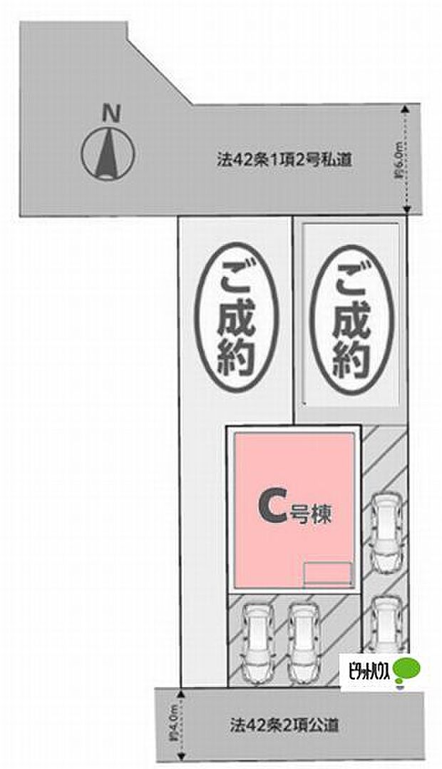 区画図です