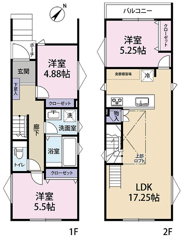 間取り図です