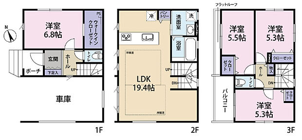 間取り図です
