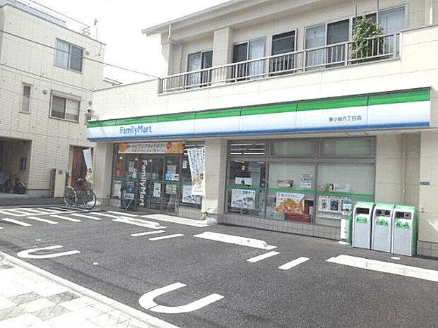 コンビニ「ファミリーマート東小岩六丁目店まで209m」