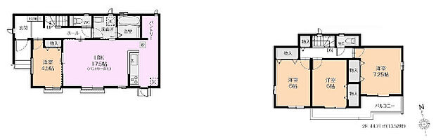 間取り図です