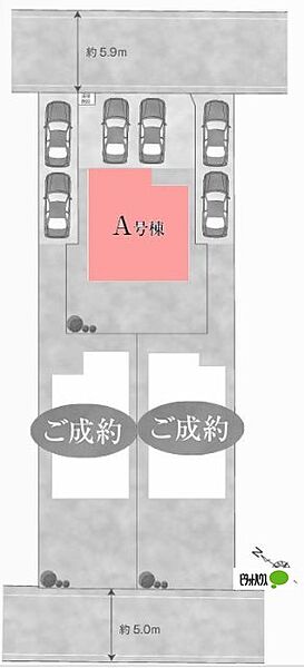 区画図です