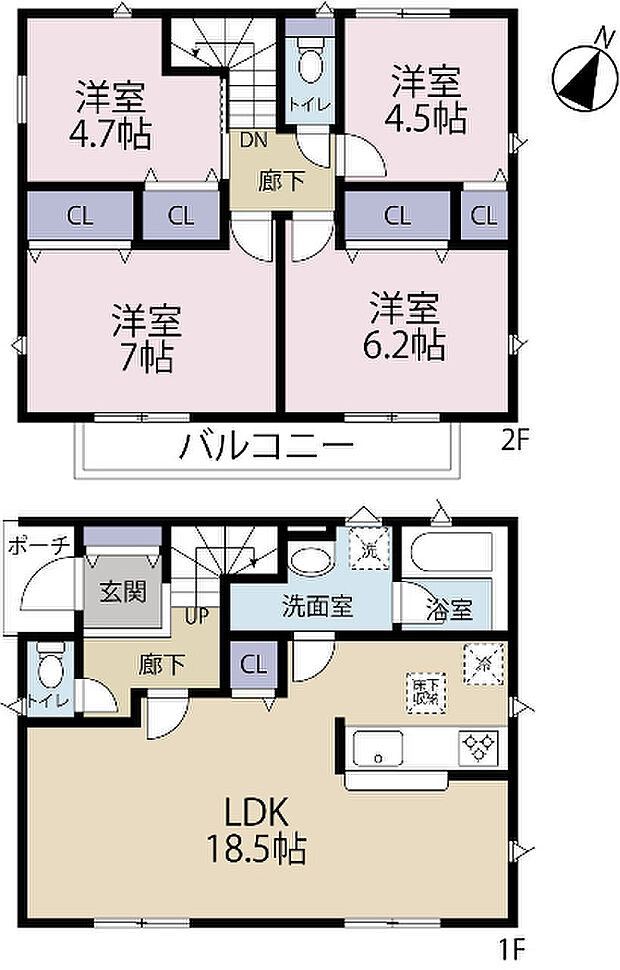 間取り図です