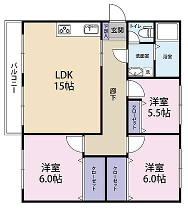 間取り図です