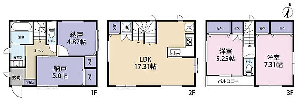 間取り図です