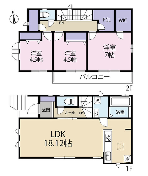 間取り図です
