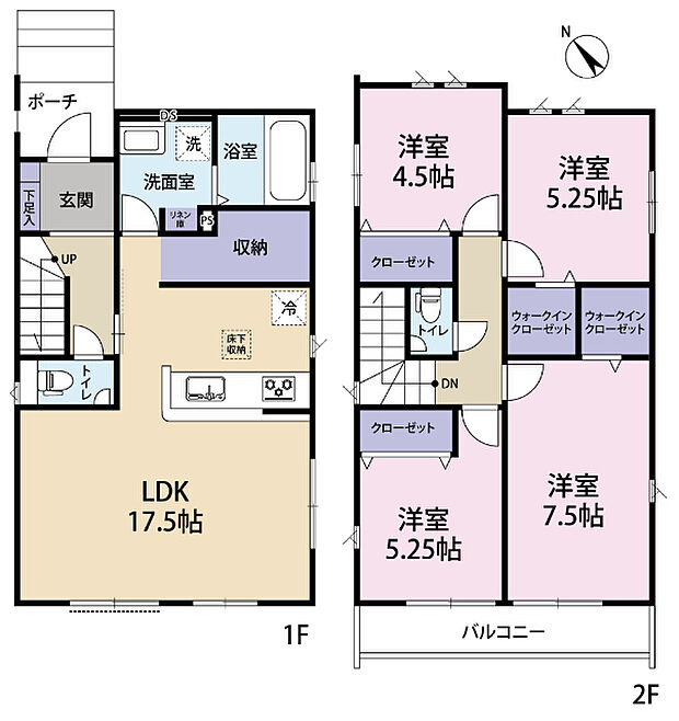 間取り図です