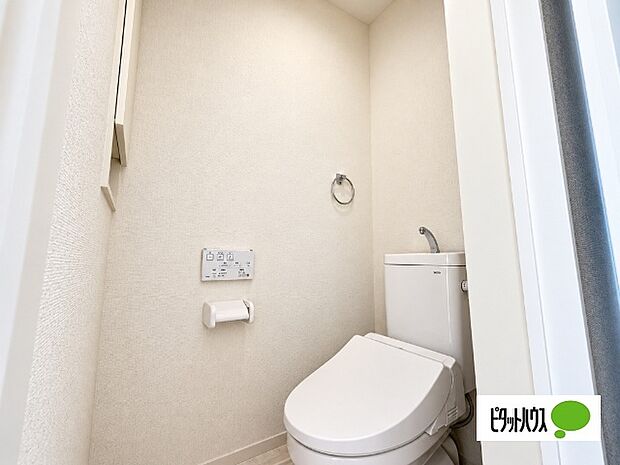 清潔感のある快適なトイレ空間