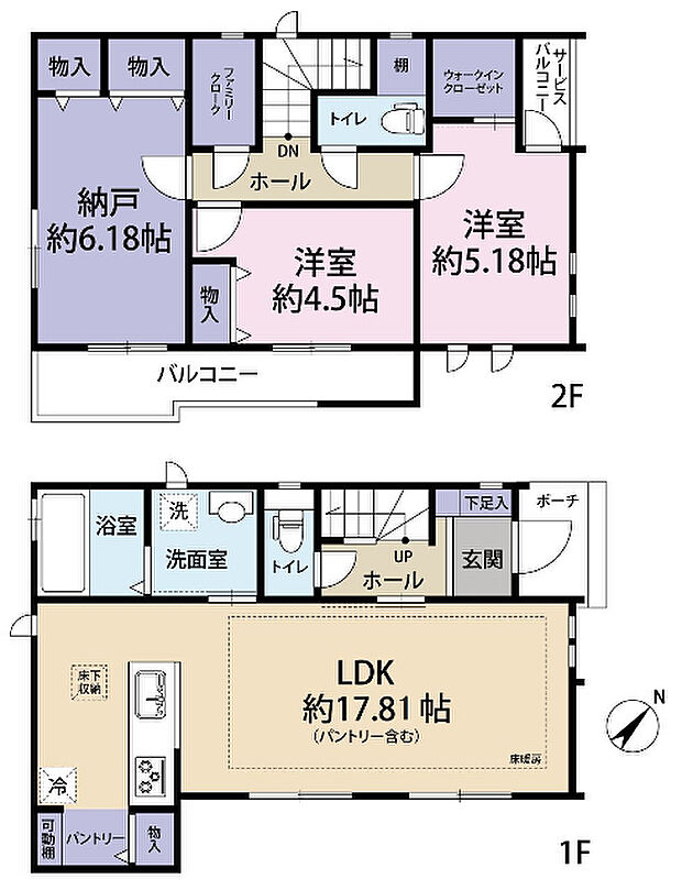 間取り図です