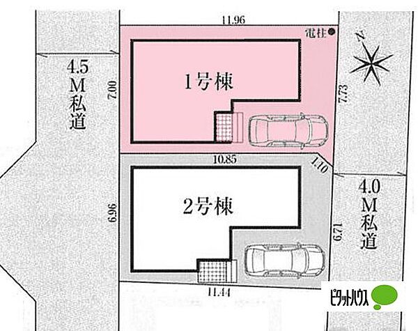 区画図です