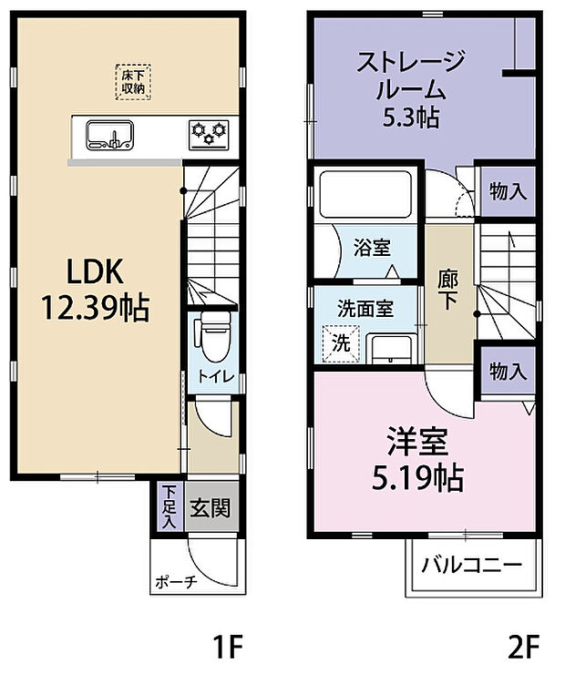 間取り図です