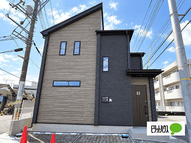 建物完成しました、いつでもご見学は可能です