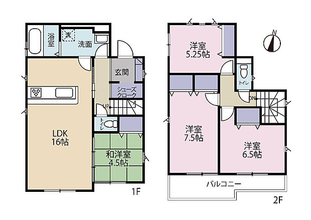 間取り図です