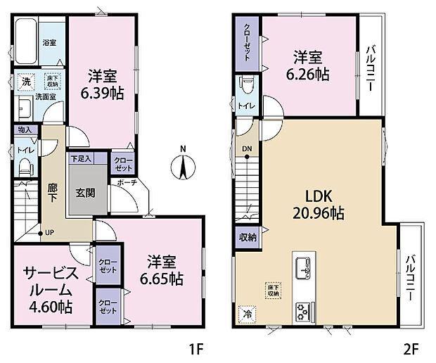 間取り図です
