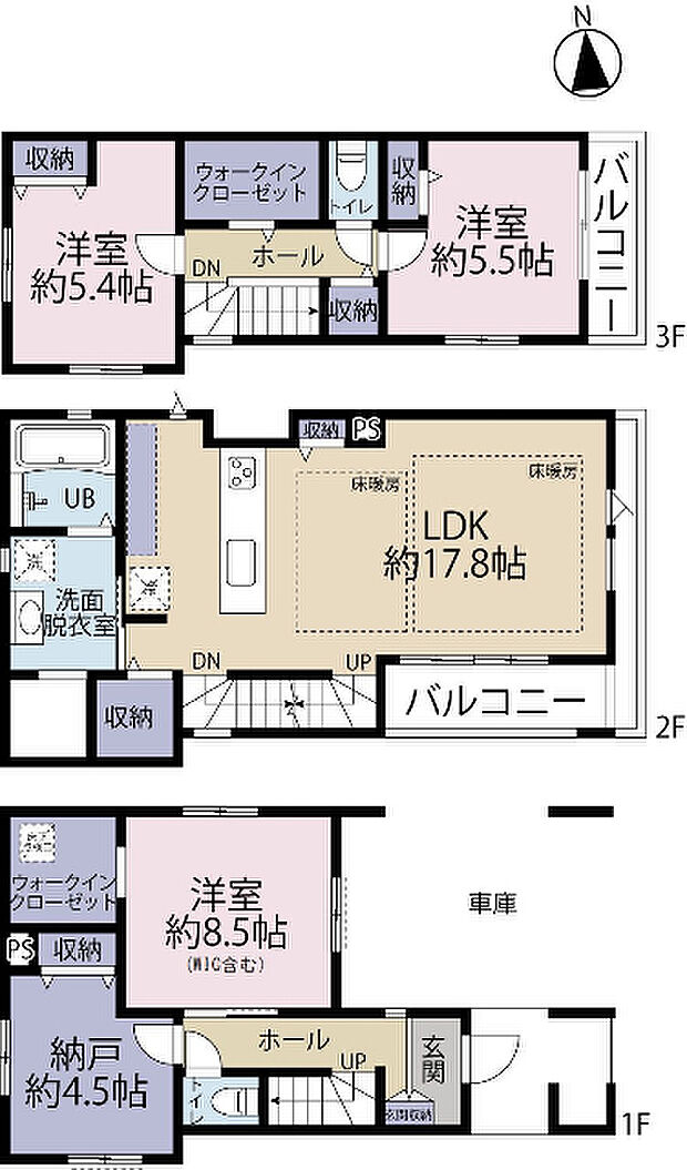 間取り図です