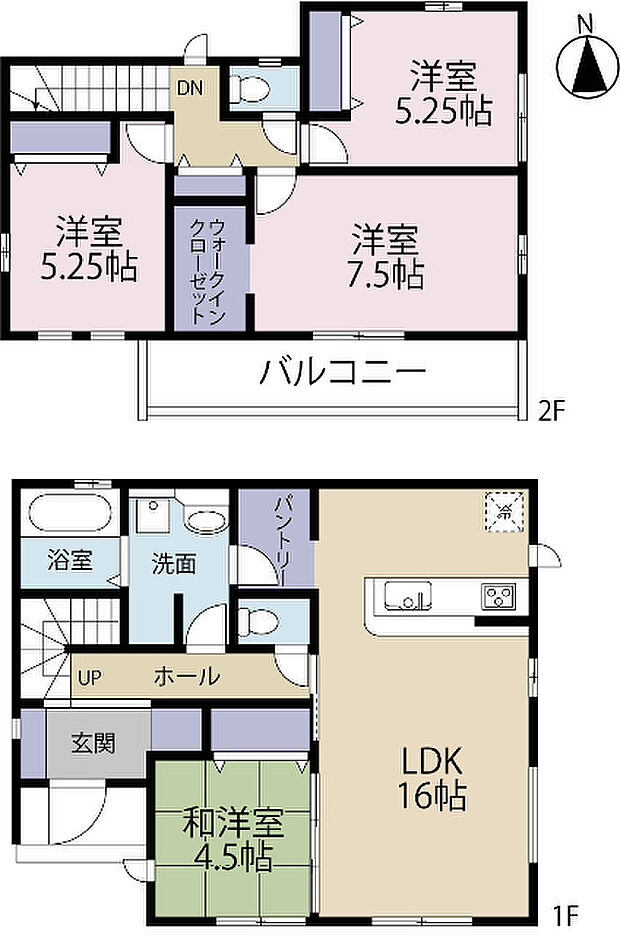 間取り図です