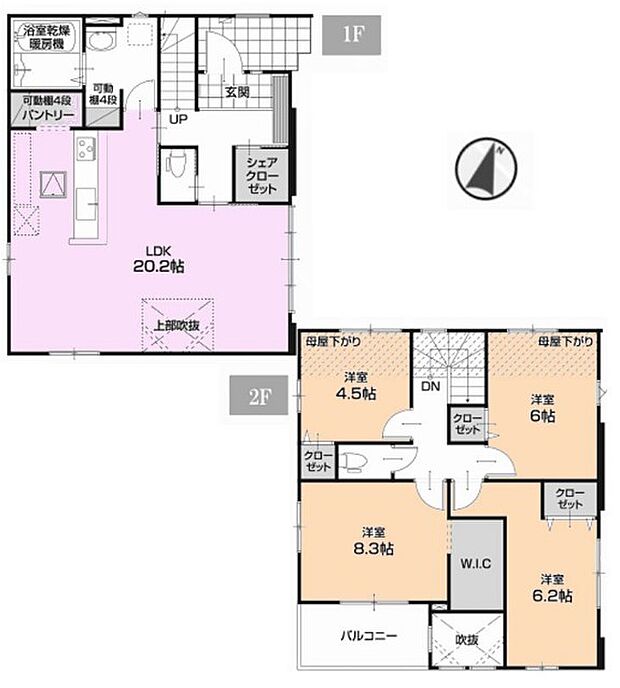 間取り図です