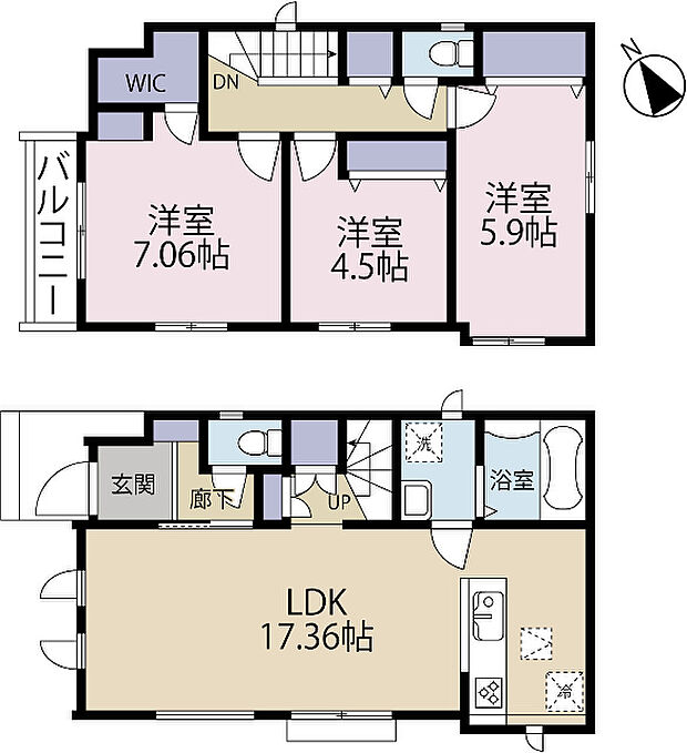 間取り図です