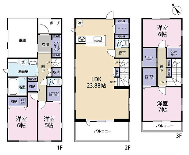 間取り図です