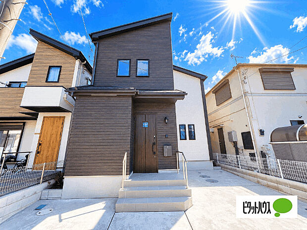 建物完成しました、いつでもご見学は可能です