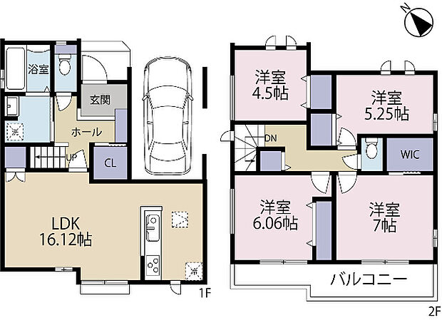 間取り図です