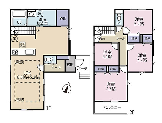 間取り図です