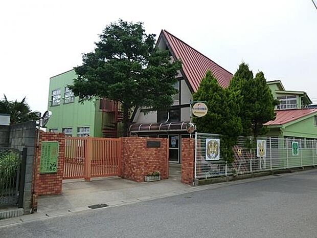 幼稚園、保育園「高塚わかば幼稚園まで750m」