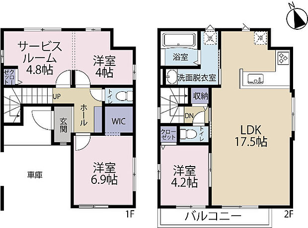 間取り図です