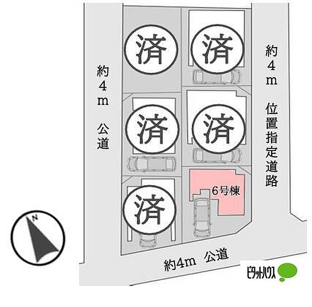 区画図です