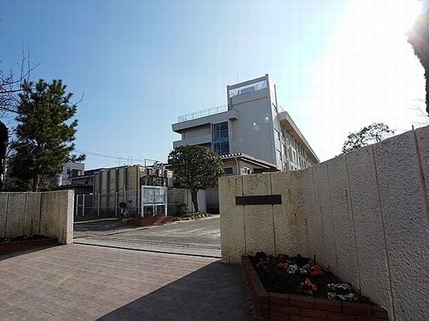 中学校「市川市立福栄中学校まで1190m」