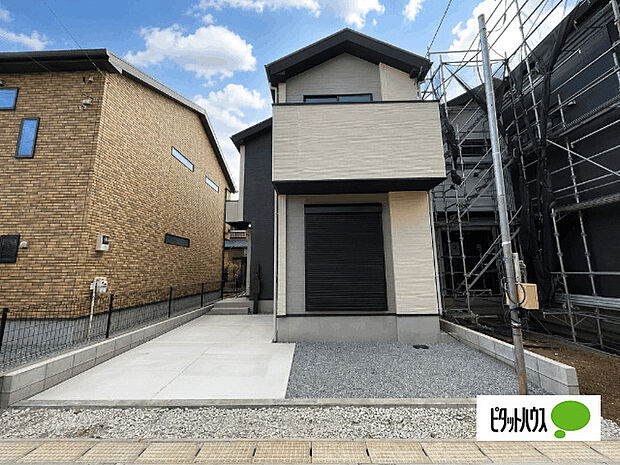 建物完成しました、いつでもご見学は可能です