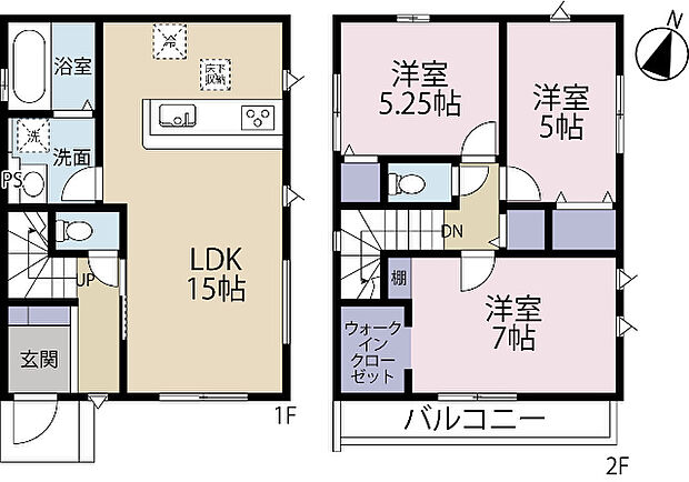 間取り図です