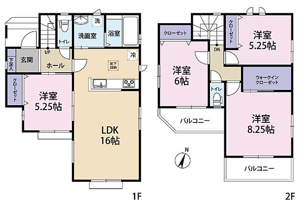 間取り図です