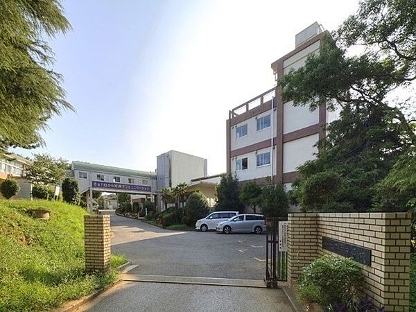 中学校「船橋市立前原中学校まで920m」