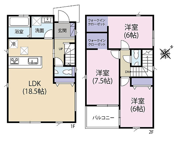 間取り図です