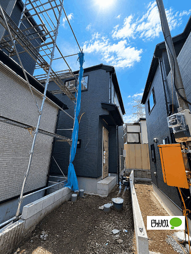 現在建築中です