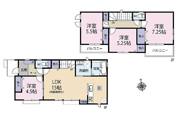 間取り図です