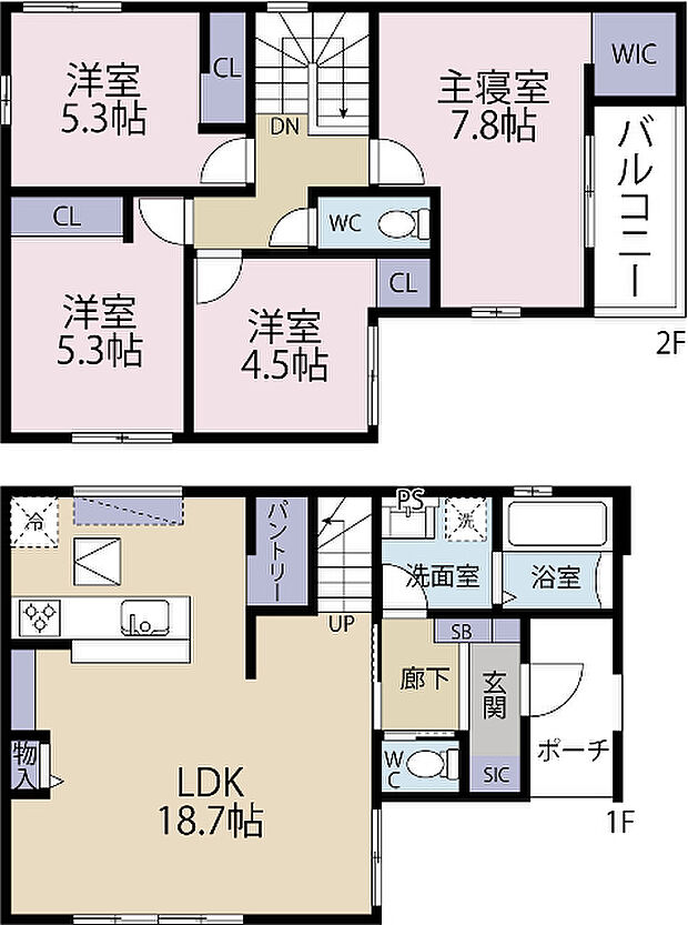間取り図です