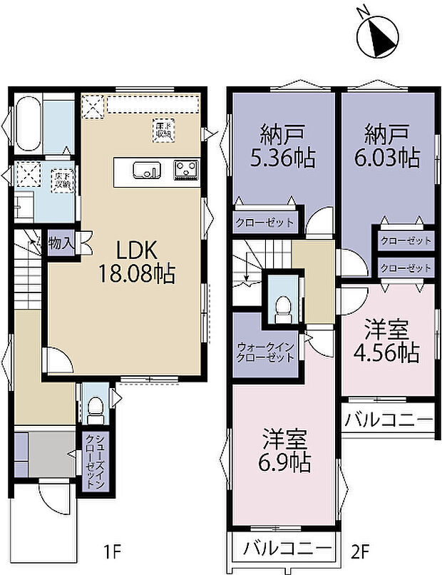 間取り図です