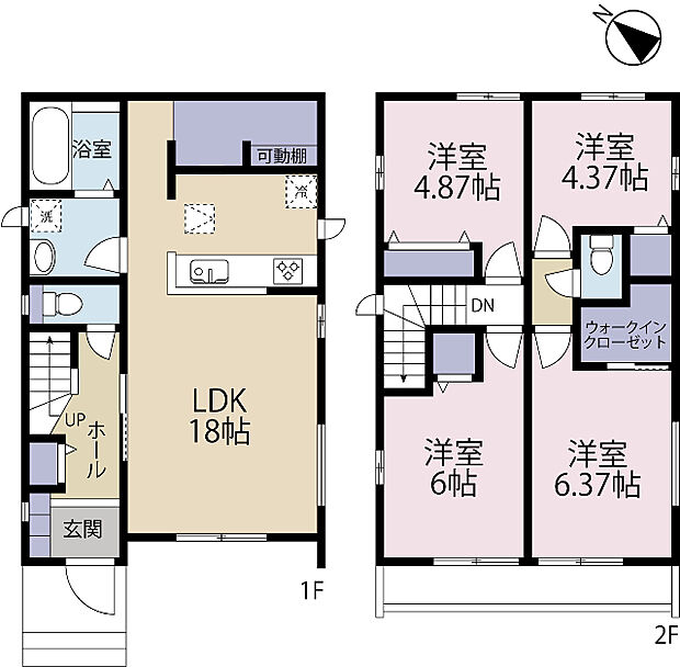 間取り図です