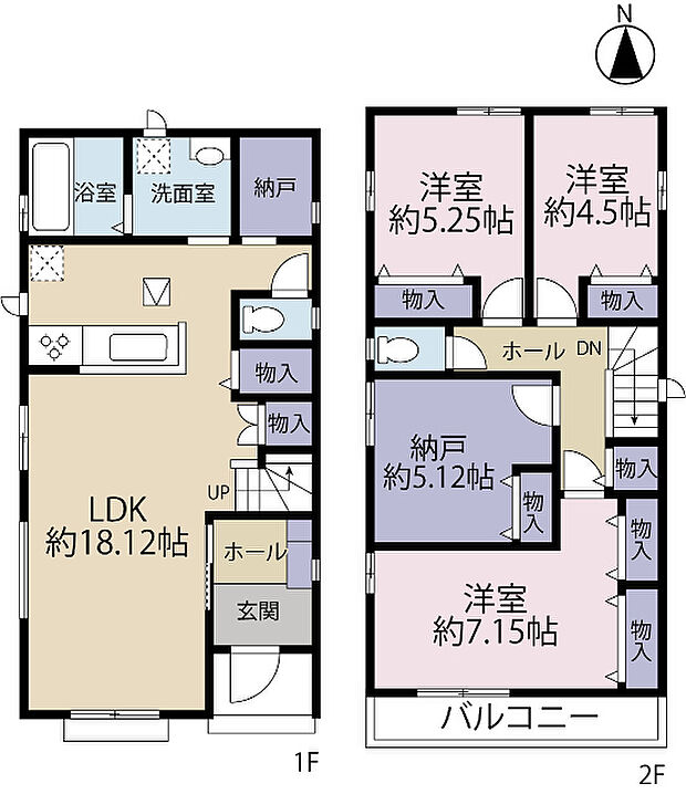 間取り図です