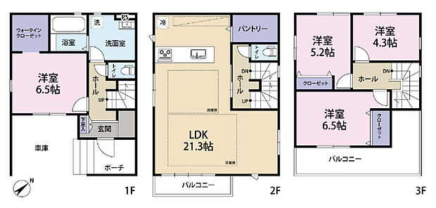 間取り図です