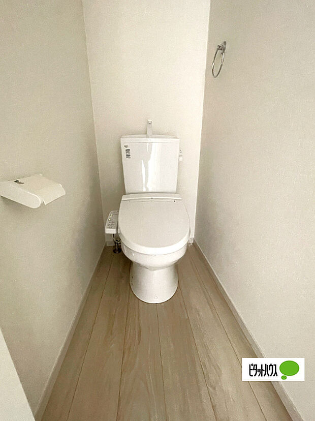 嬉しい温水暖房便座のトイレです